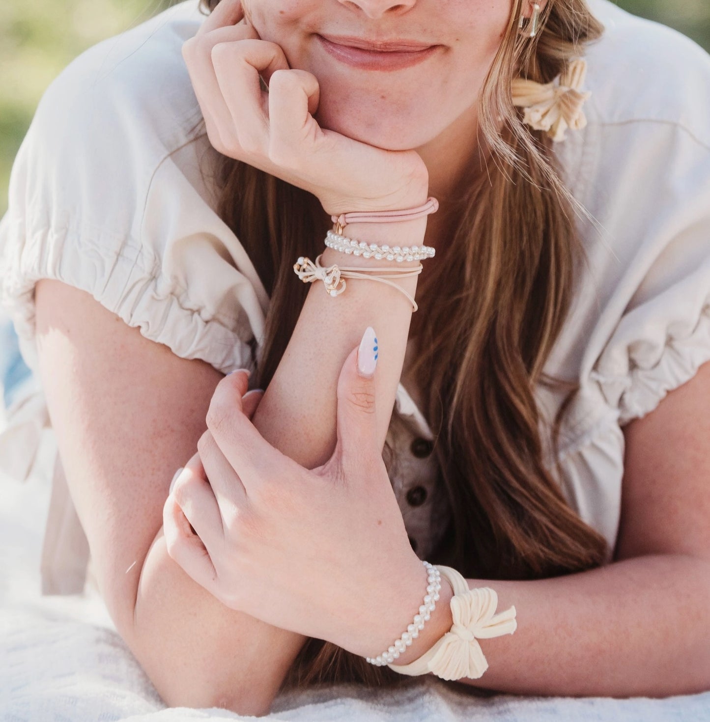 K'lani Grace Hair Tie + Bracelet