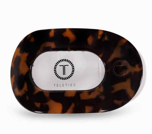 Teleties Large Flat Round Hair Clip