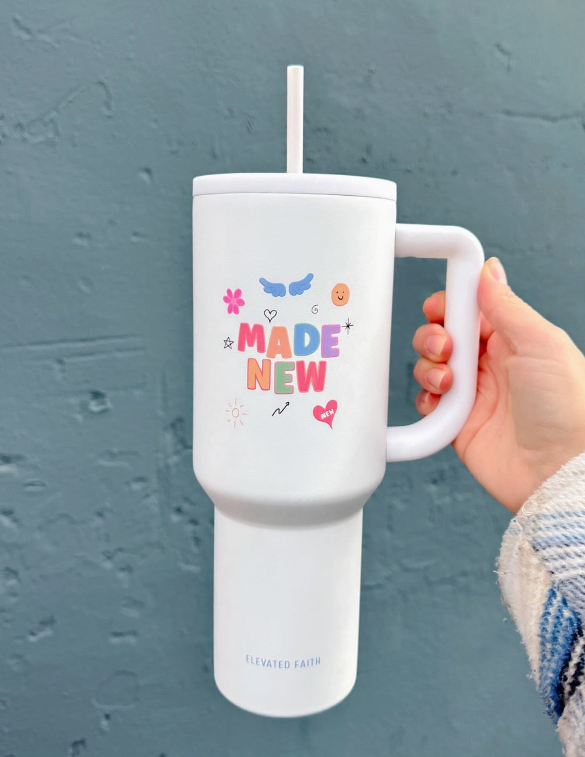 Elevated Faith l Made New 40 oz Tumbler