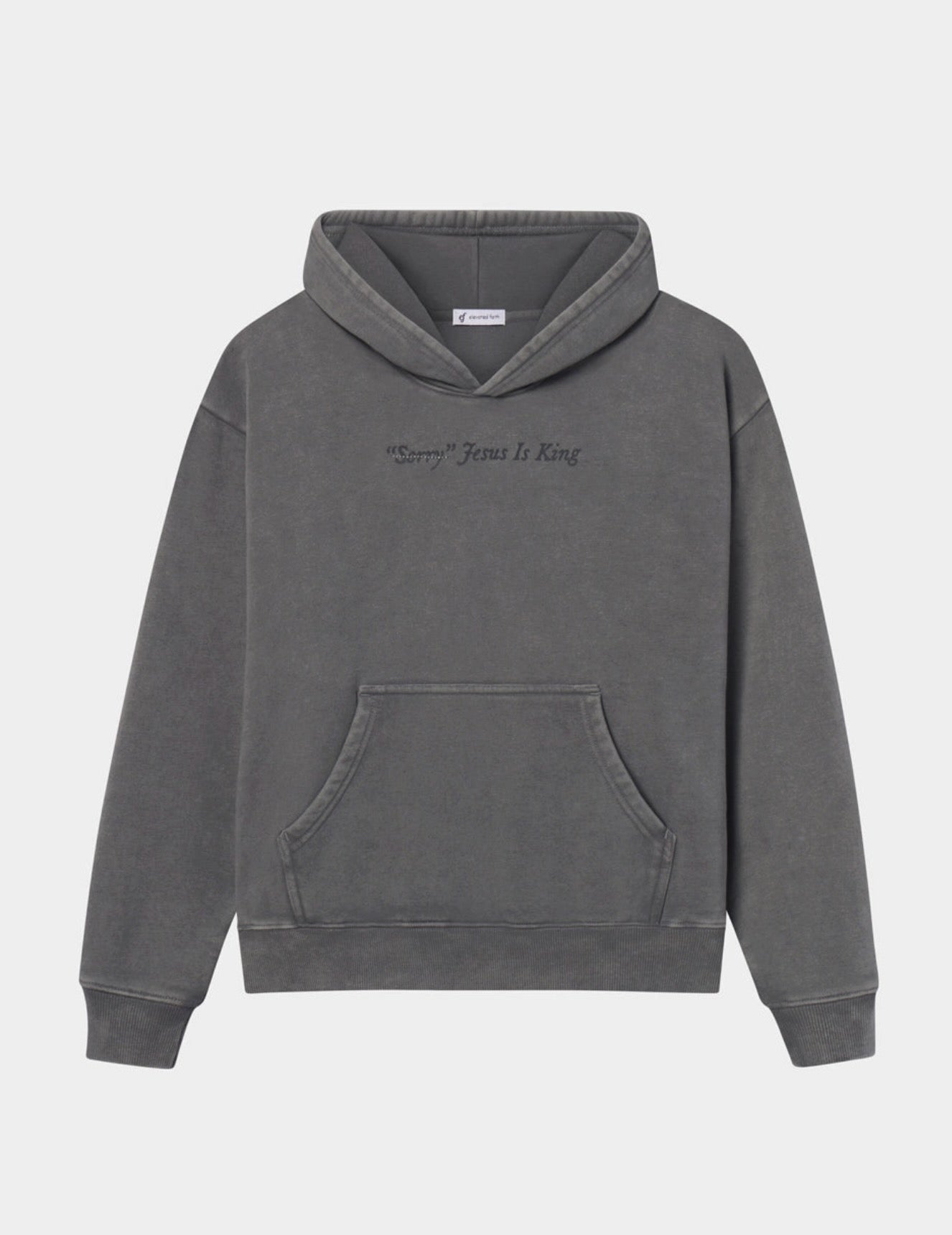 Elevated Faith l Not Sorry Jesus Is King Sweatshirt