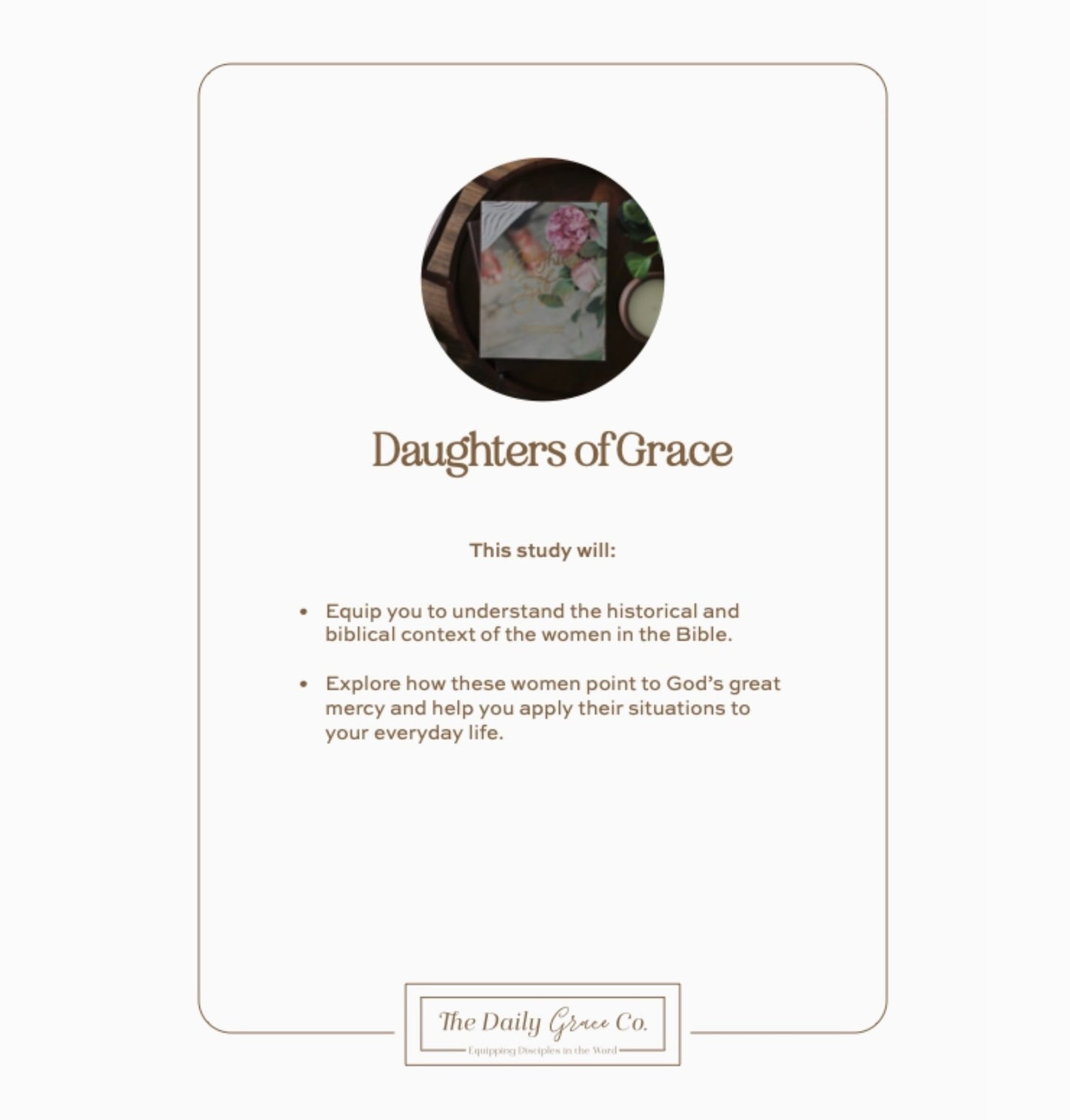 The Daily Grace Co. Daughters of Grace Bible Study