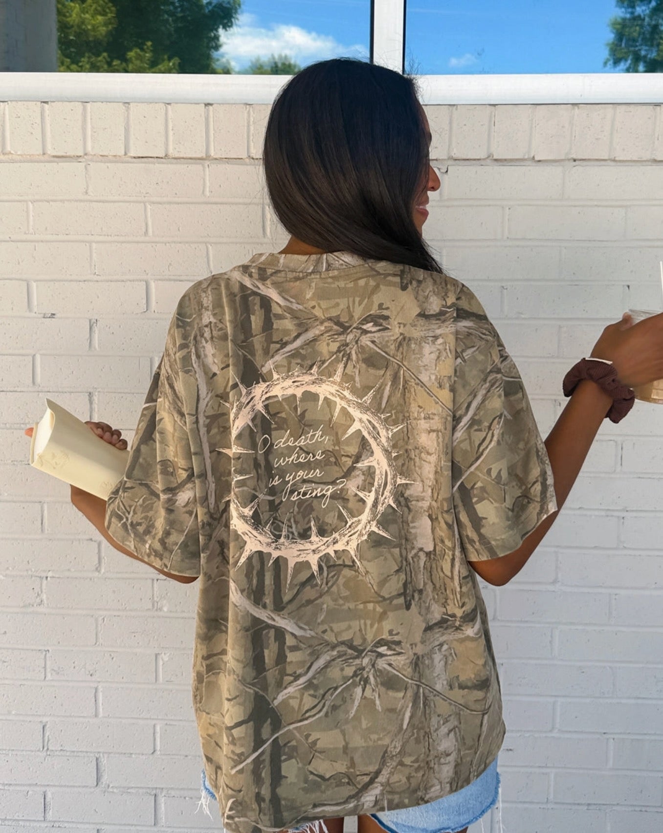 Elevated Faith l The Sacrifice Camo Heavyweight Tee