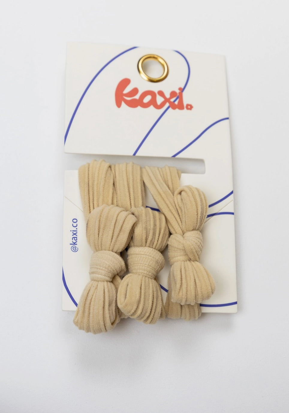 Kaxi Bow Slick Back Hair Ties