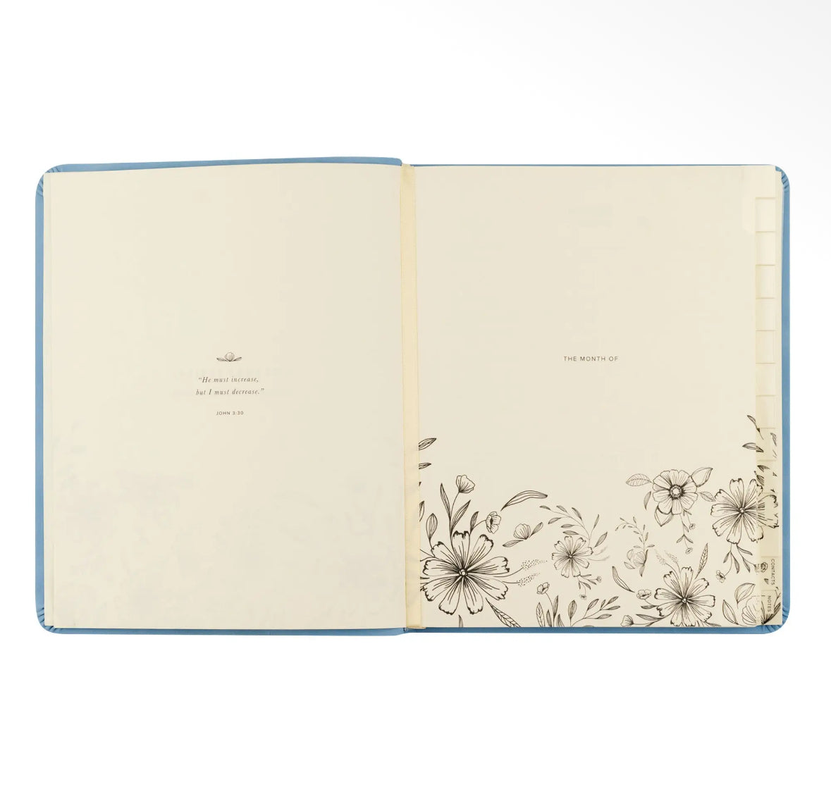 12 Month Undated Planner Bethany Theme