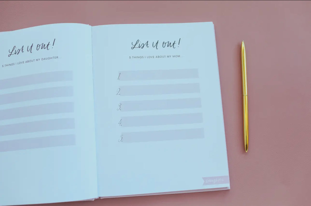 Heart To Heart A Mother Daughter Journal