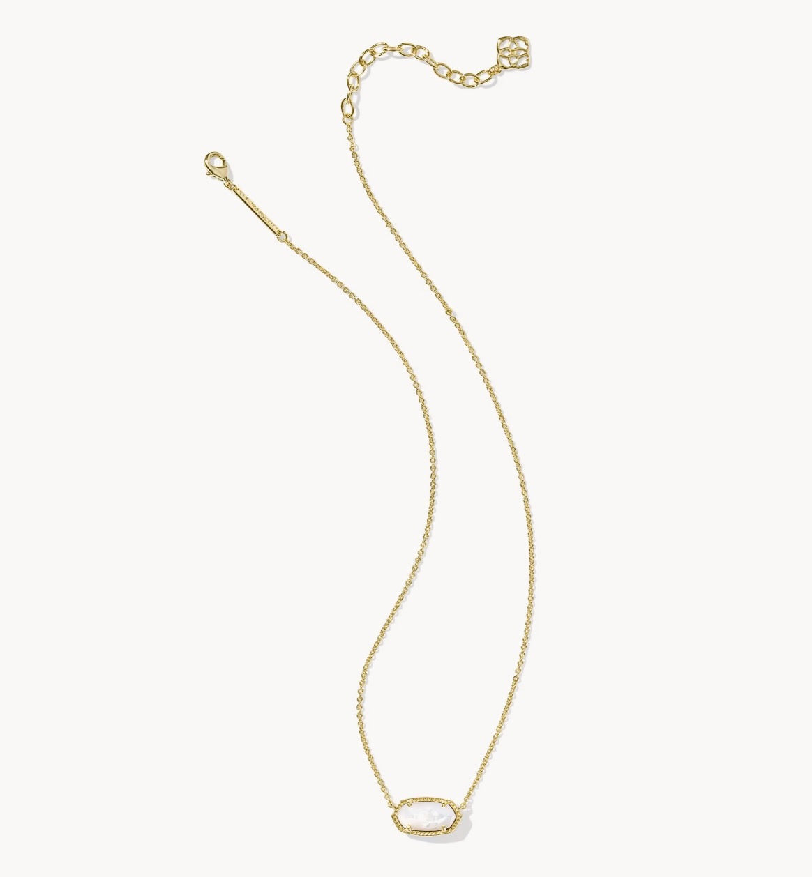 Elisa White Opal Necklace