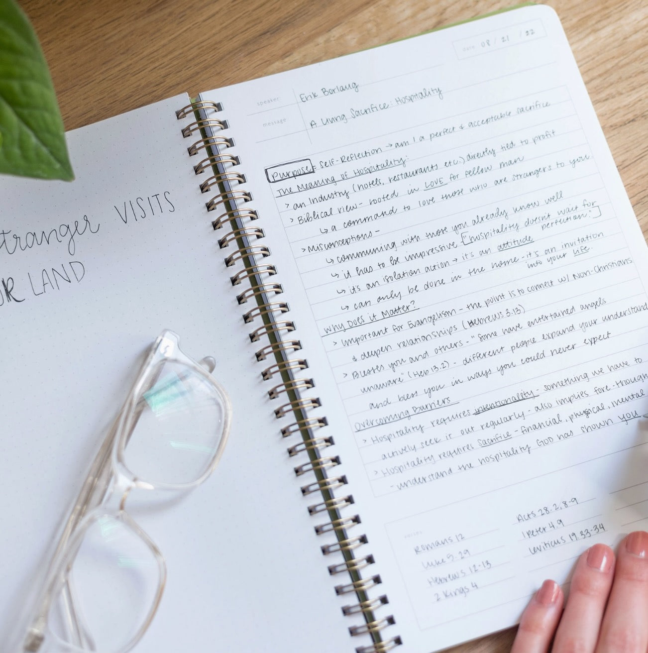 Bible Study Notebook