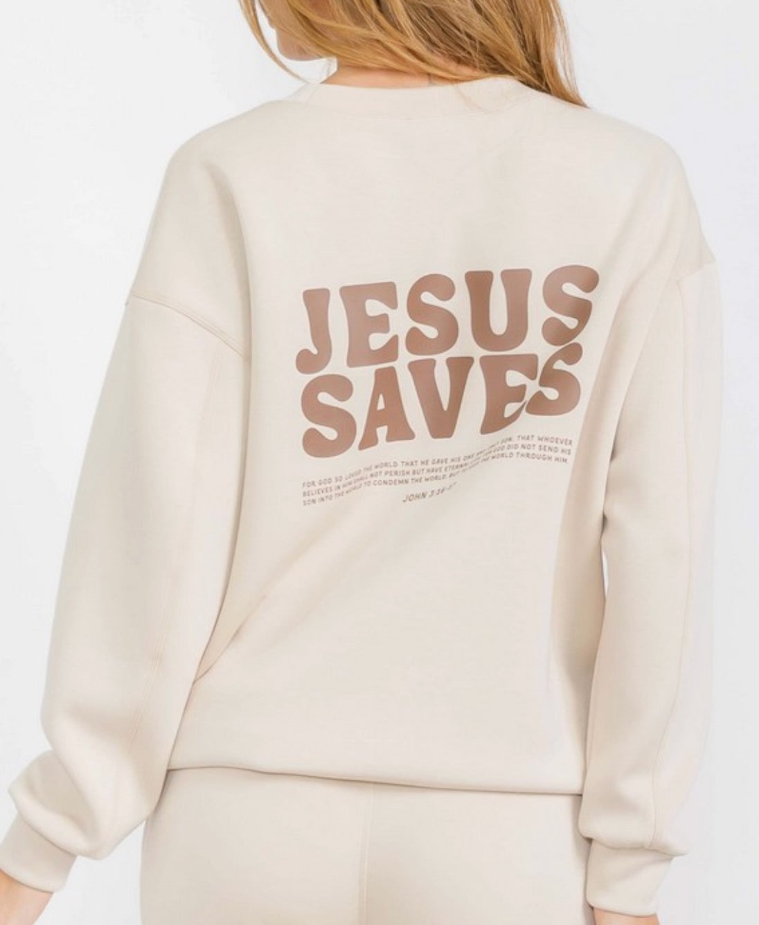 Jesus Saves Pullover