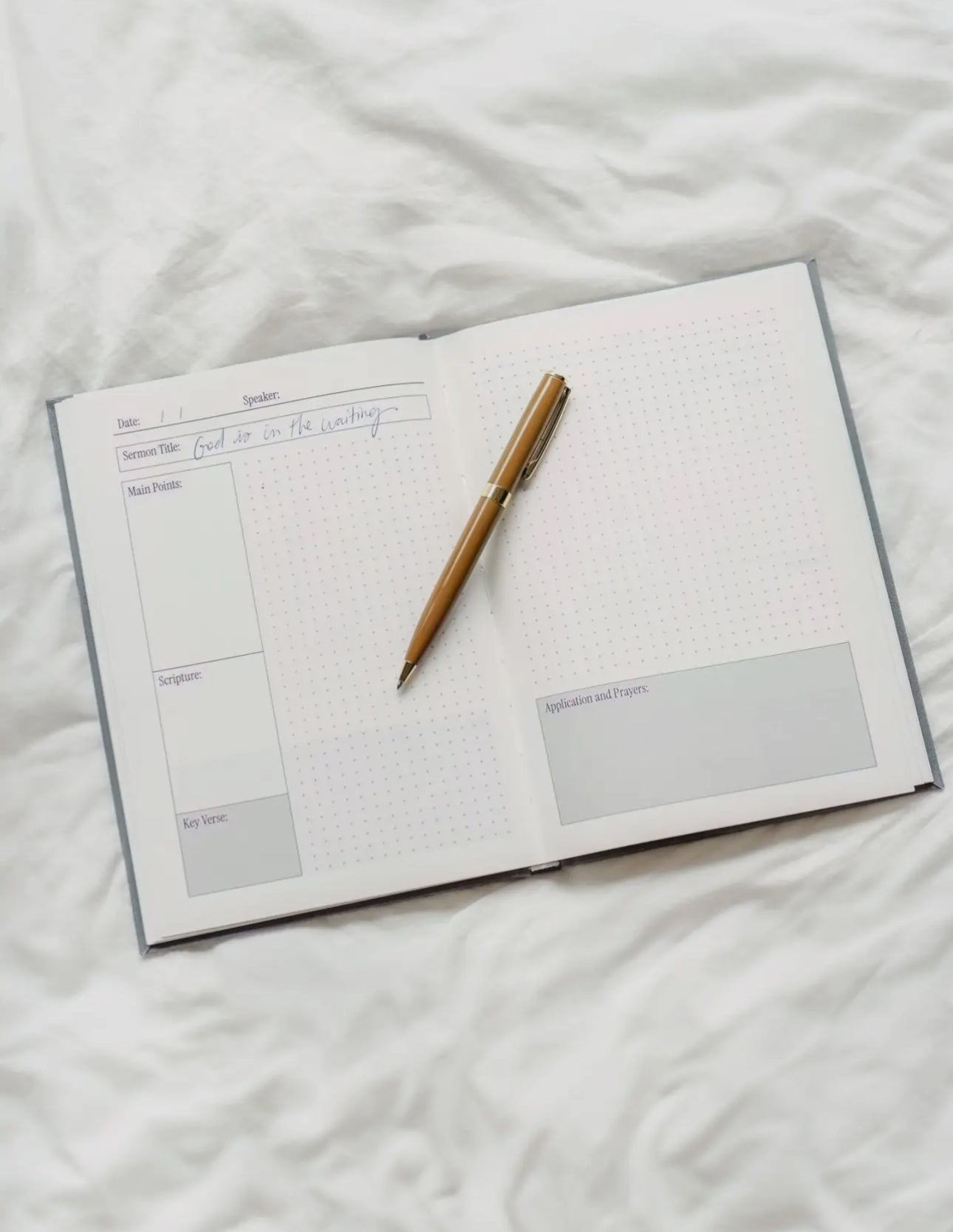 Sermon Notes Journal