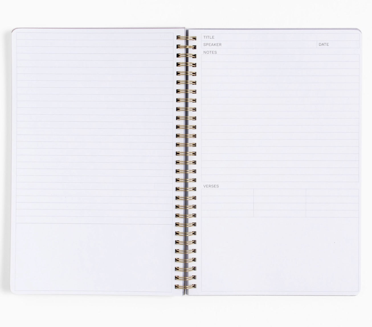 Flower Bible Study Notebook