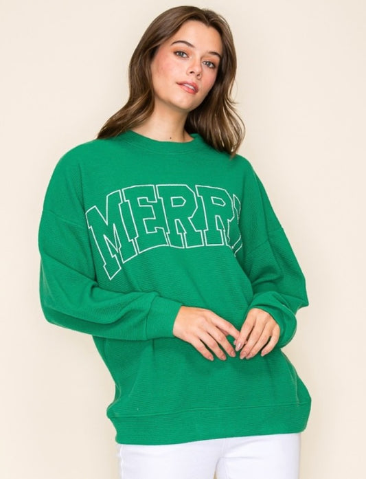 Cloud Knit Merry Sweatshirt