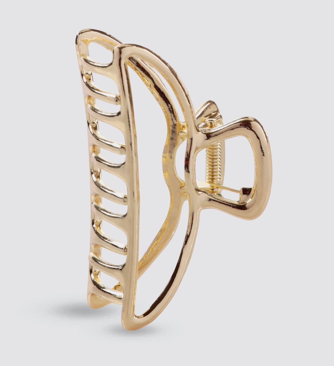 Kitsch Open Shape Claw Gold Clip