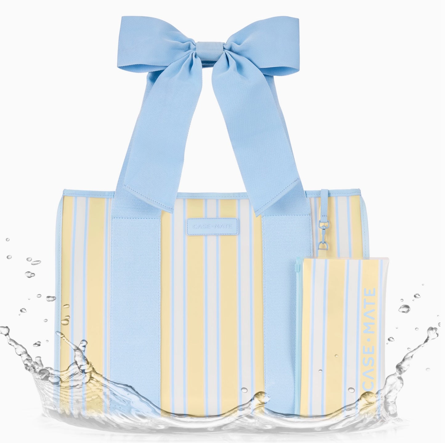 Case-Mate Ballet Pink Bow Jelly Tote Bag