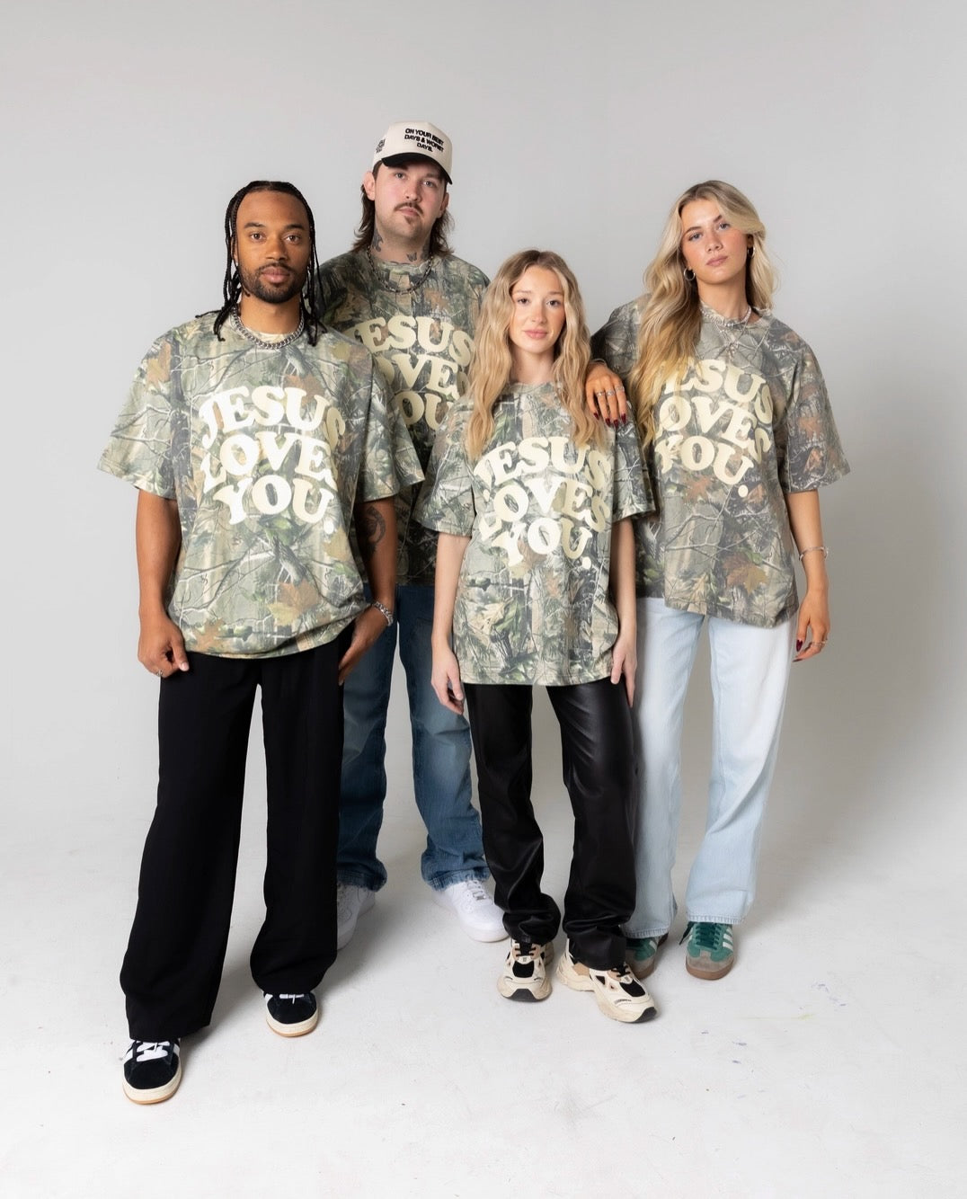 Jesus Loves You Camo T-Shirt