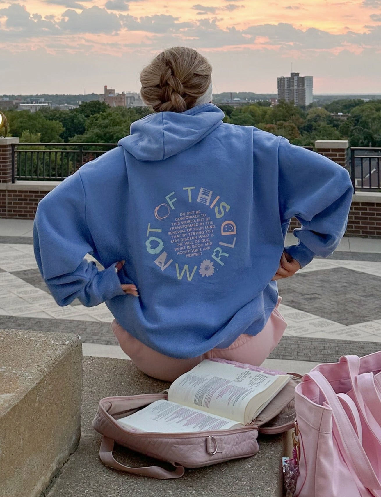 Elevated Faith l Not of This World Hoodie