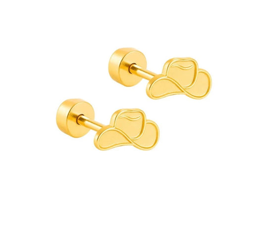 Cowgirl Hat Earrings