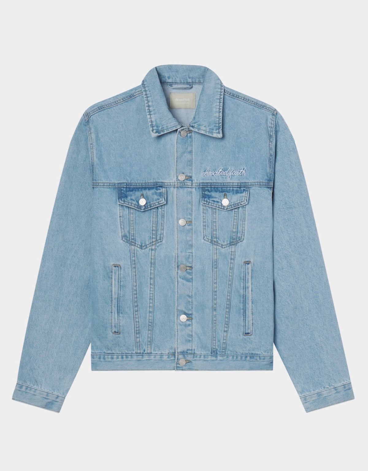 What A Friend In Jesus | Oversized Denim Jacket