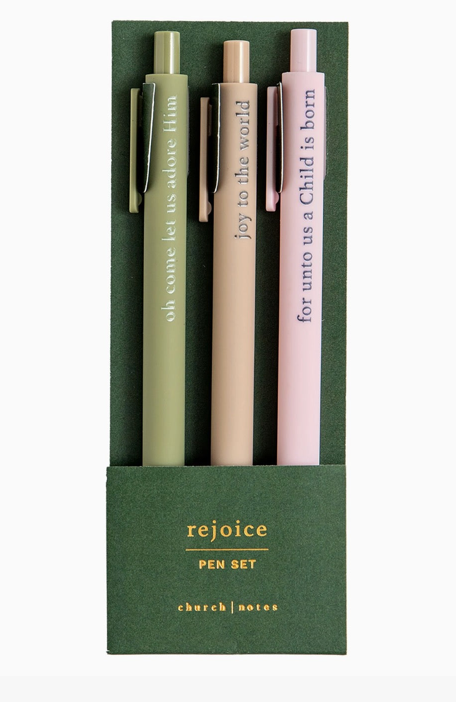 Rejoice Bible Study Pen Set