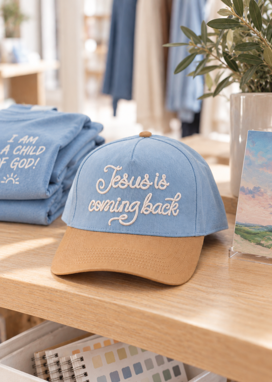 Jesus Is Coming Back | Embroidered Christian Hat