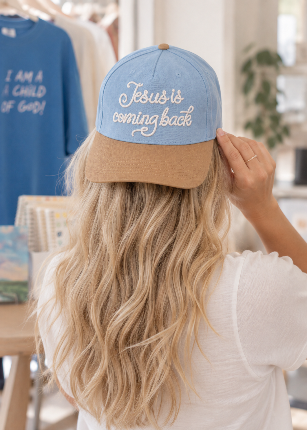 Jesus Is Coming Back | Embroidered Christian Hat