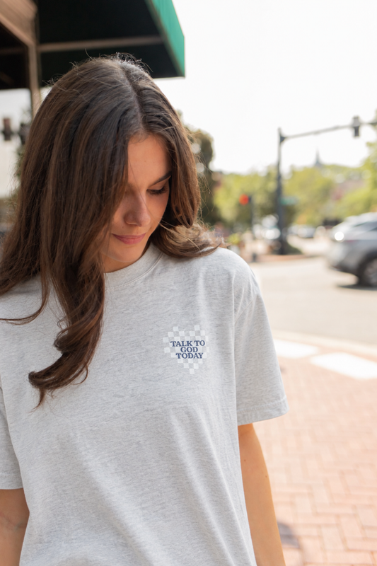 Talk To God T-Shirt Psalm 145:18 Oversized T-Shirt