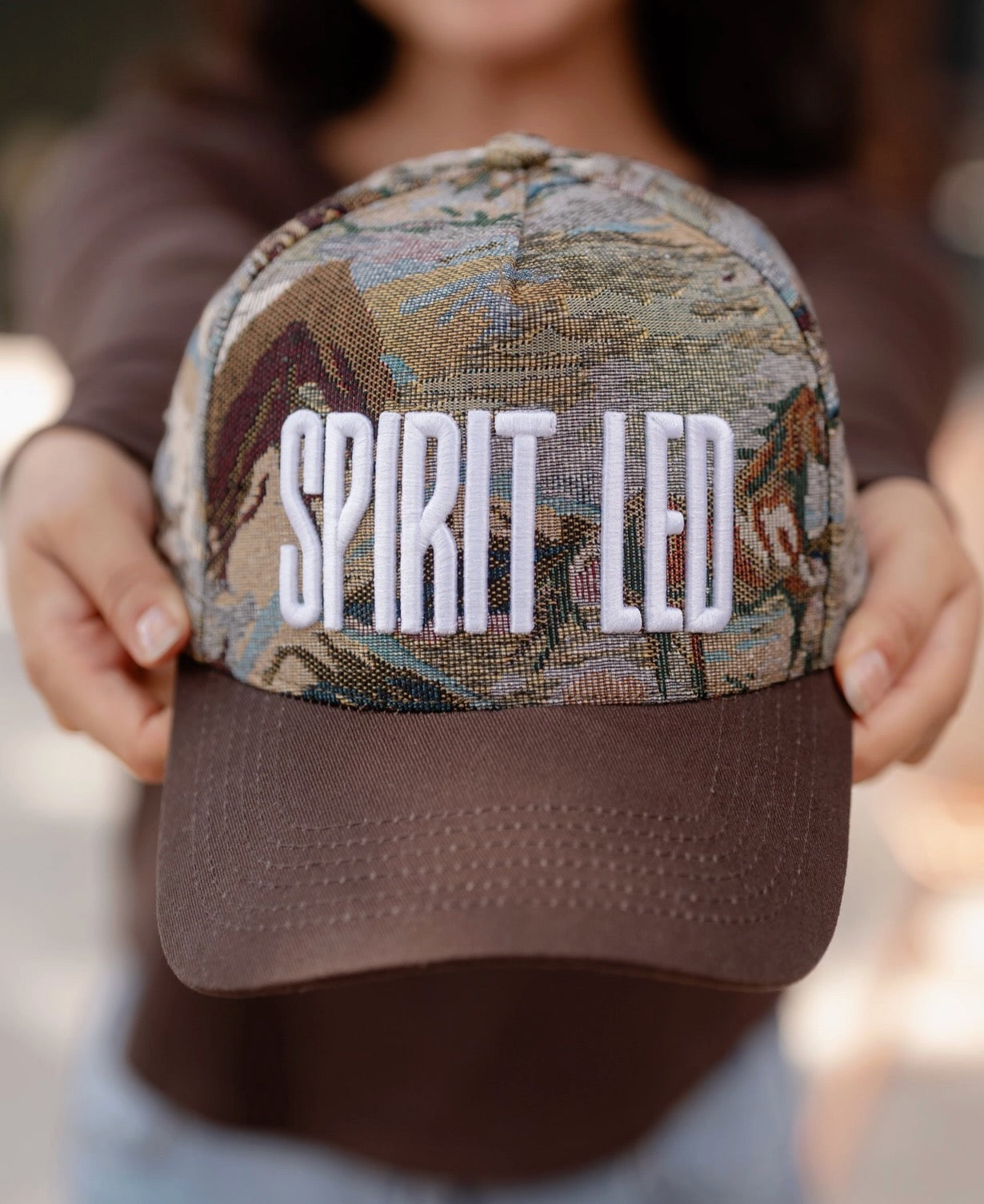 Spirit Led Floral Hat