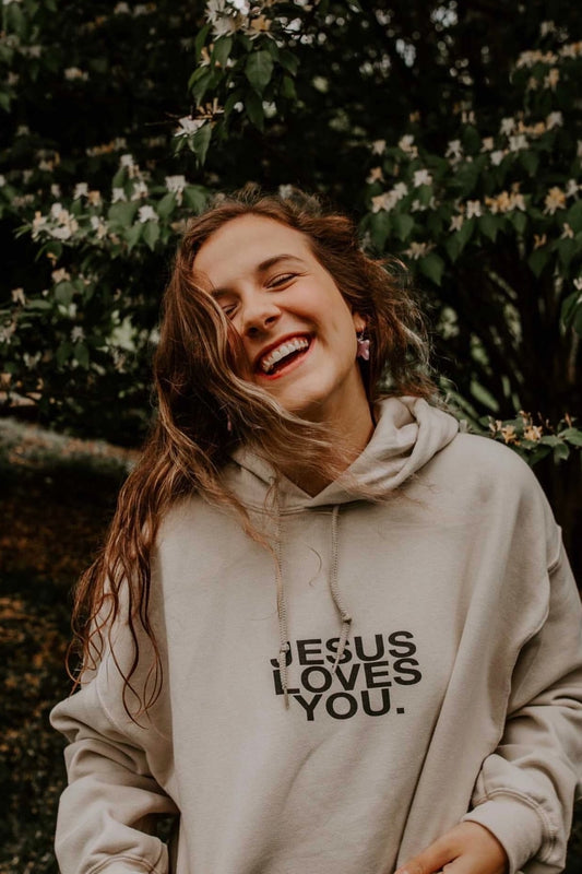 Jesus Loves You Hoodie Sweatshirt