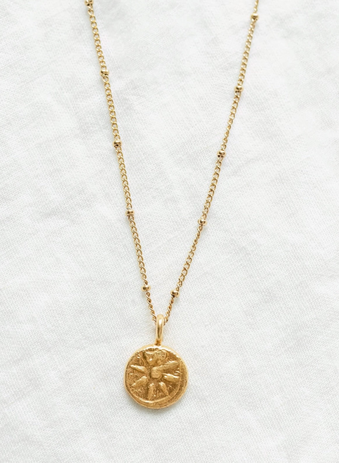 Gold Widow's Mite Necklace