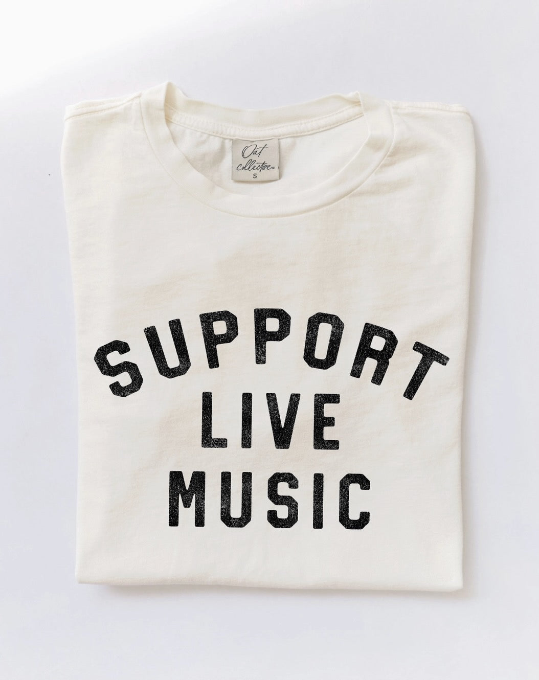 Support Live Music Graphic T-Shirt
