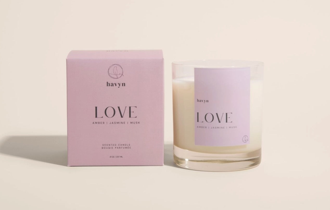 Havyn l Love Candle