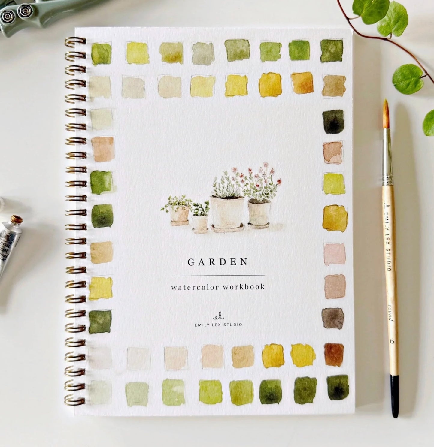Emily Lex Garden Watercolor Workbook