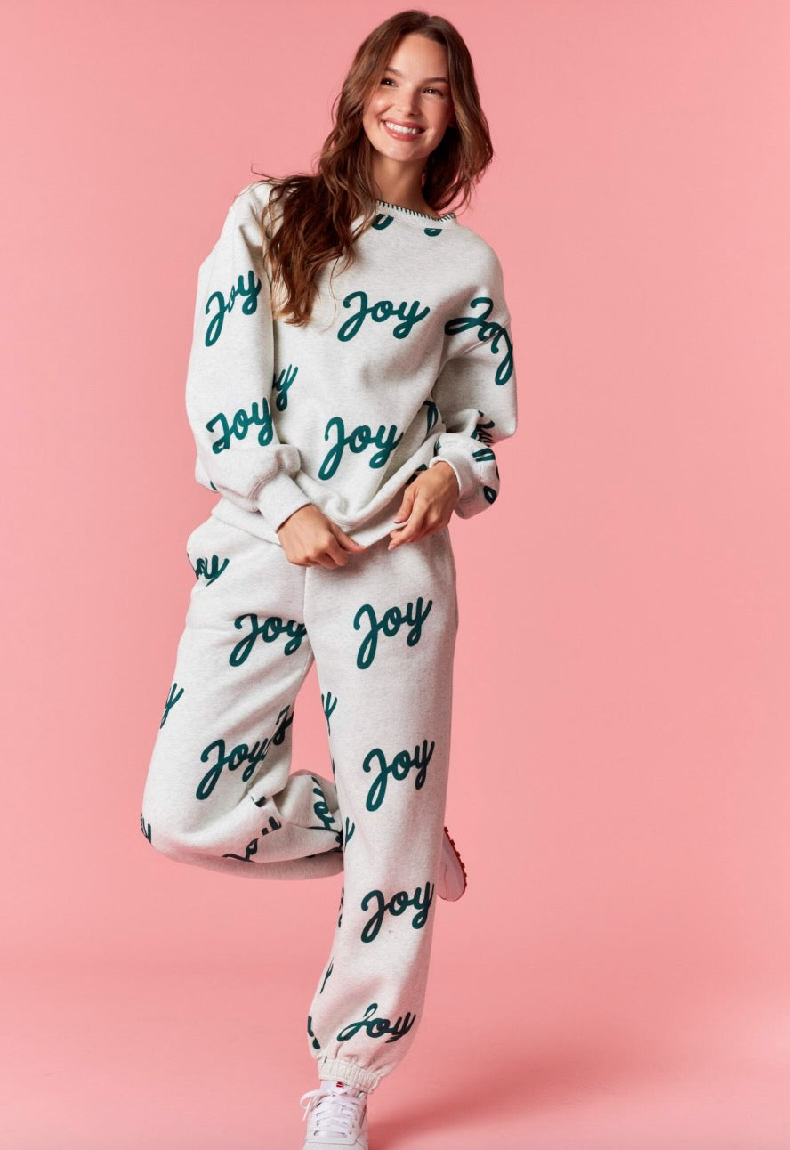 Joy Sweatshirt Set