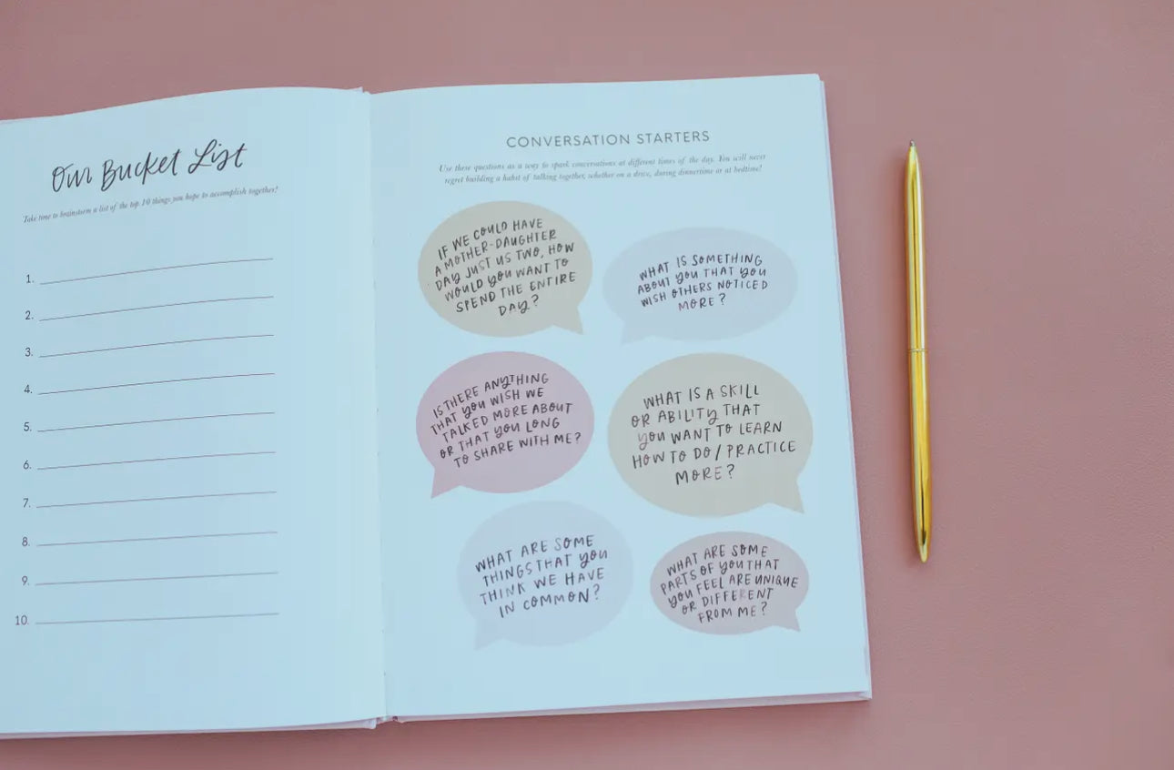 Heart To Heart A Mother Daughter Journal