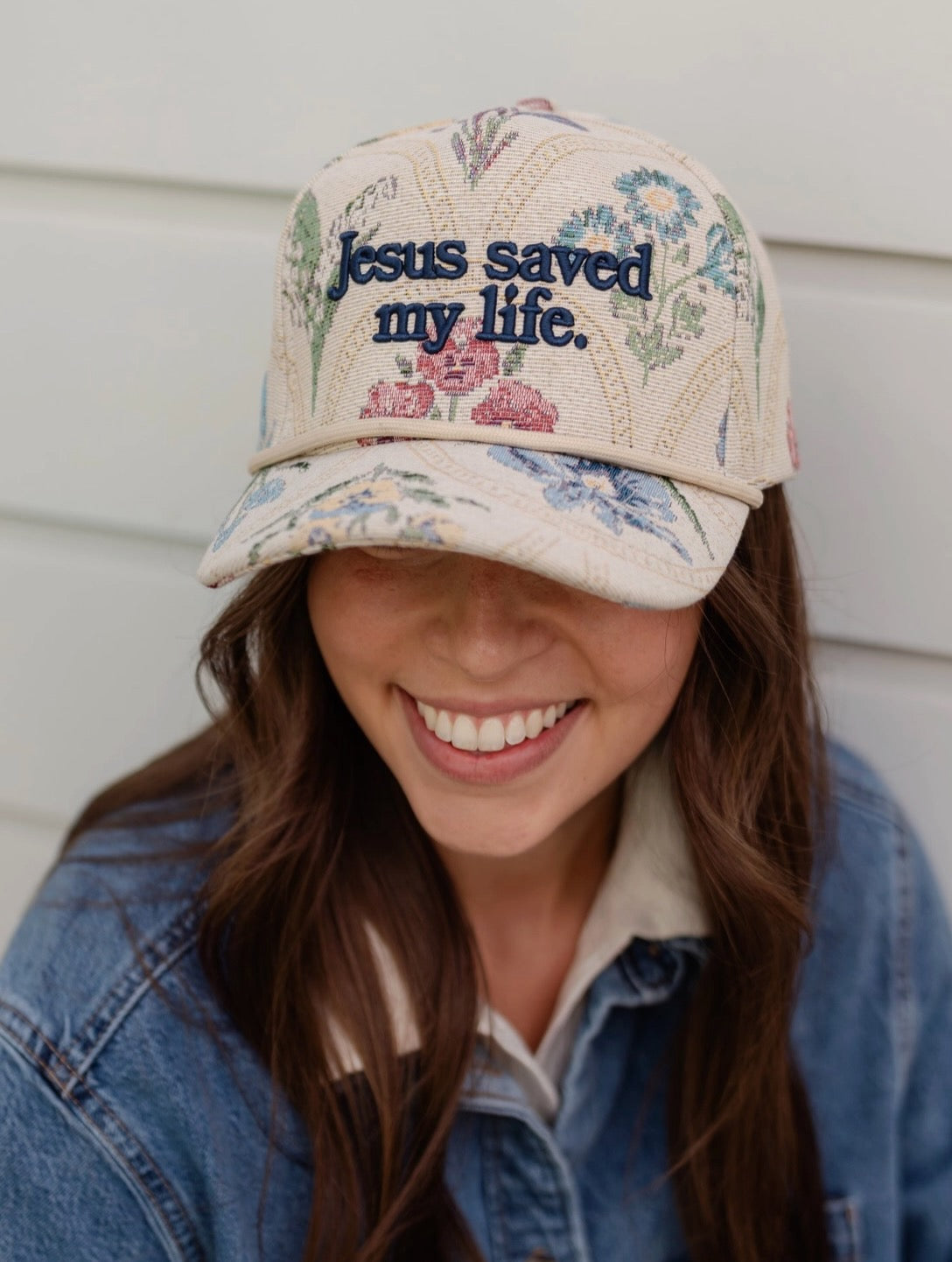 Jesus Saved My Life Hat