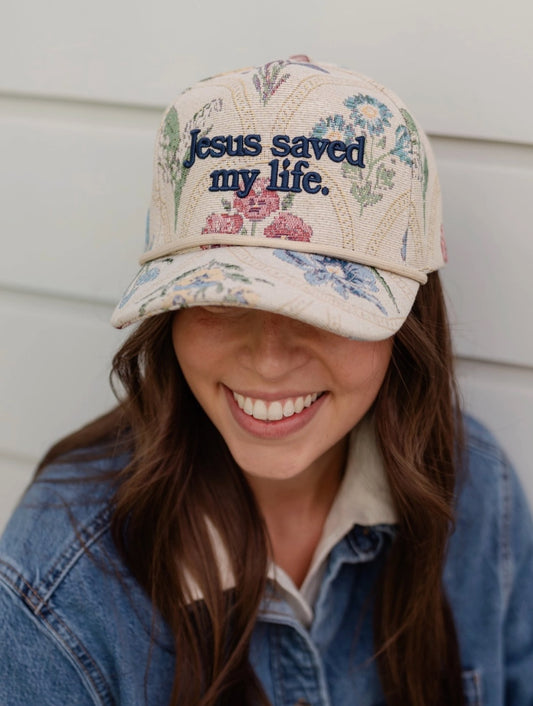Jesus Saved My Life Hat