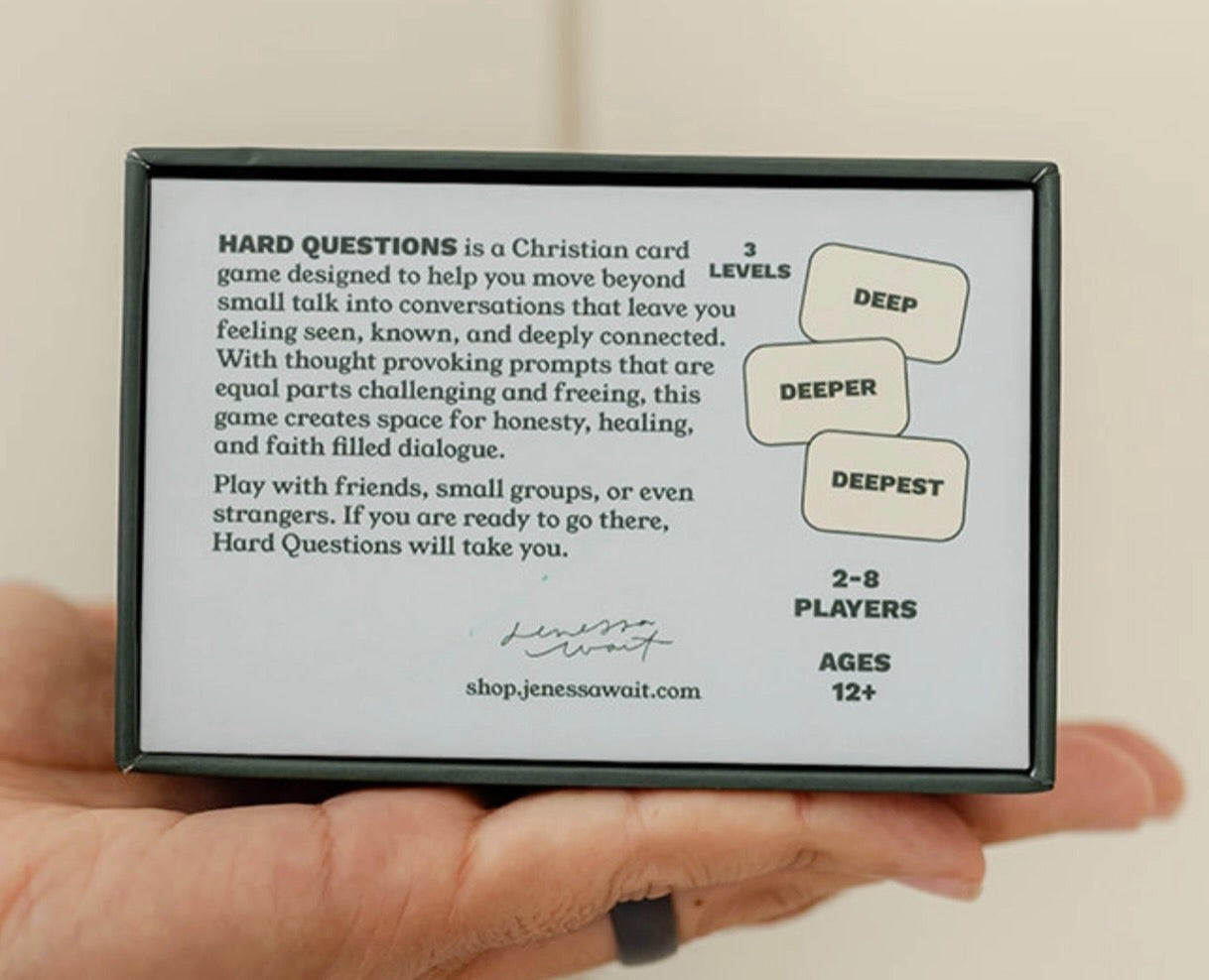 Christian Game: Hard Questions