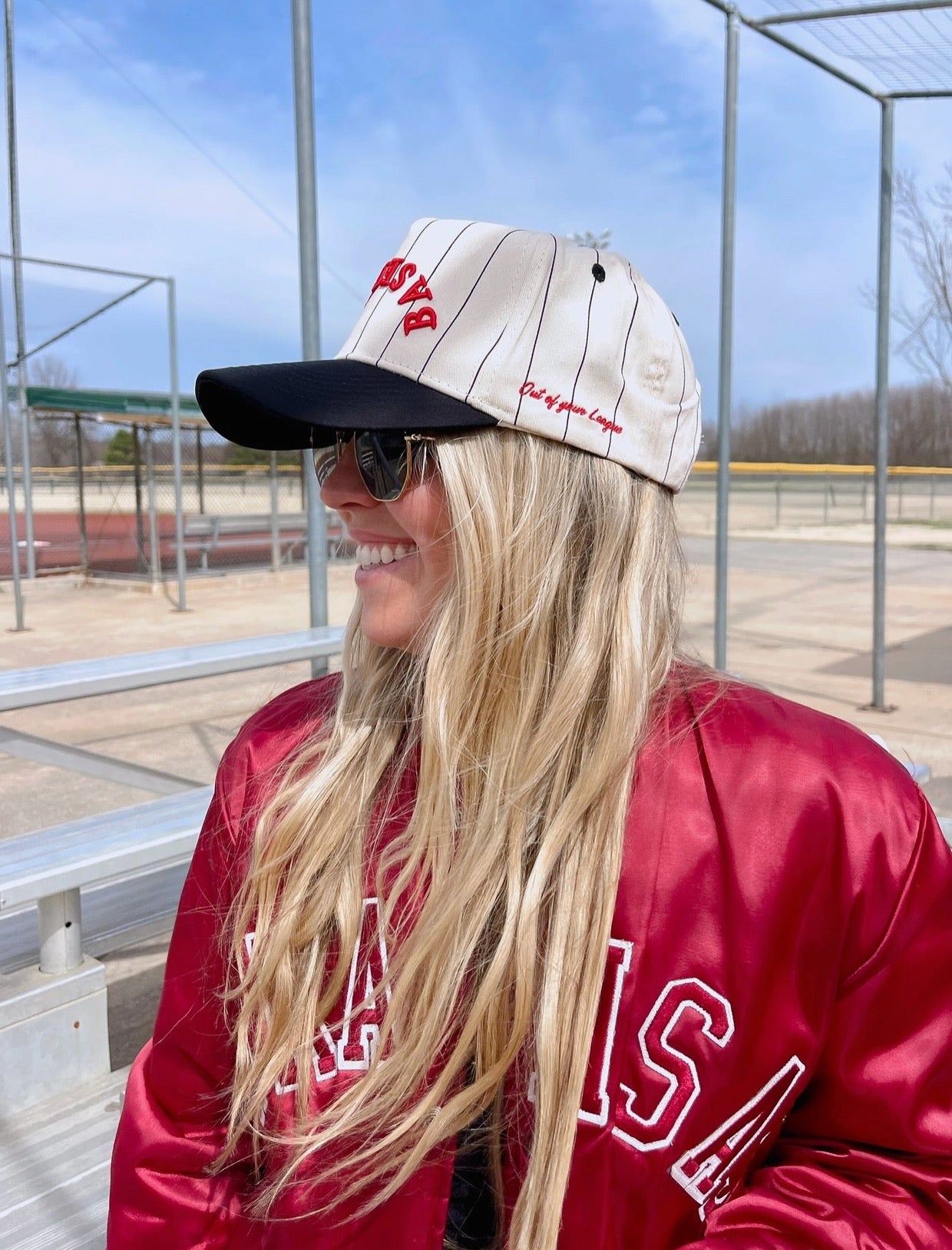 Baseball Stripe Vintage Hat