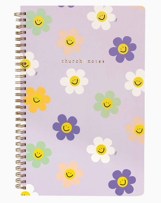 Flower Bible Study Notebook