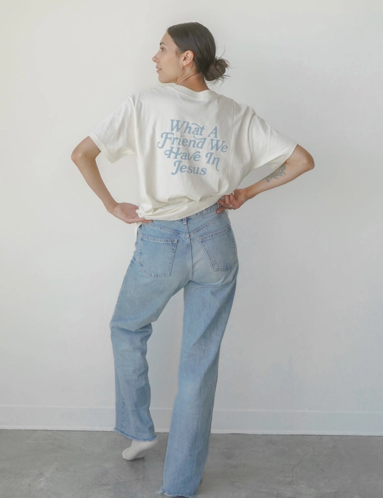 Elevated Faith l What A Friend In Jesus T-Shirt