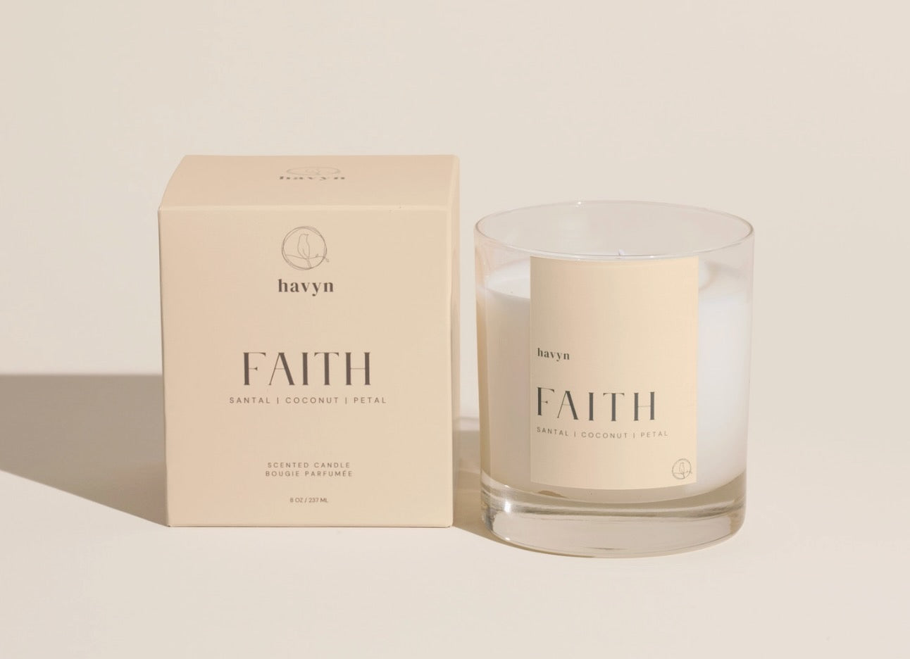 Havyn l Faith Candle