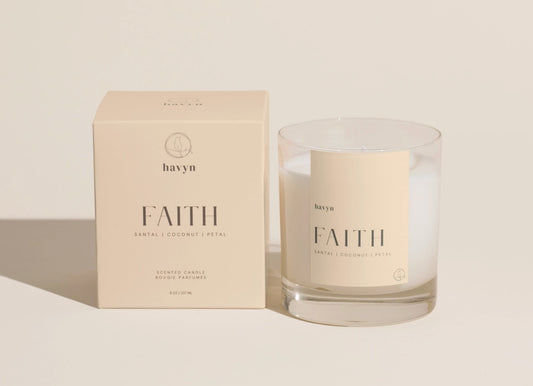 Havyn l Faith Candle